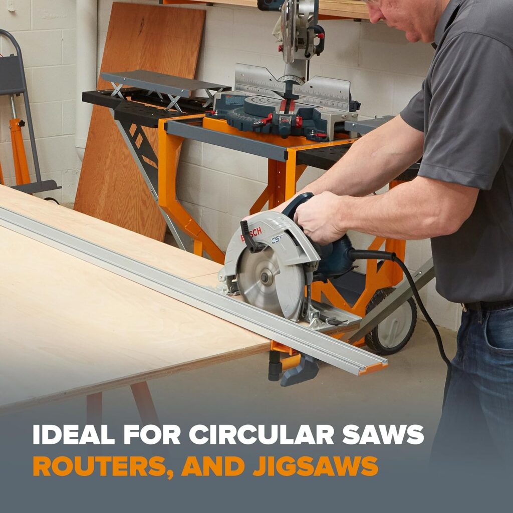 circular saw with guide rail